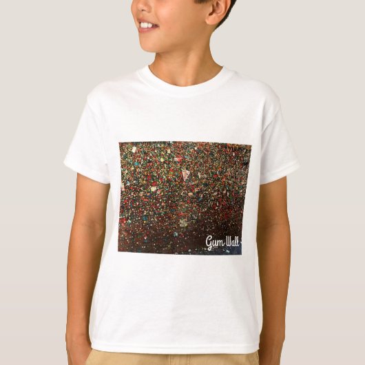 Seattle Gum Wall #3 T-shirt (Voorkant)