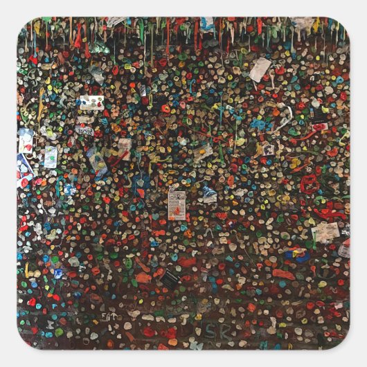 Seattle Gum Wall #4-1 Stickers (Voorkant)