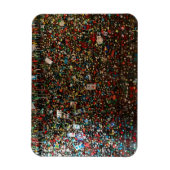 Seattle Gum Wall #4 Magnet Magneet (Verticaal)