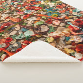 Seattle Gum Wall Sherpa Deken (3/4)