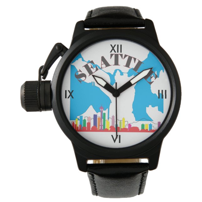 Seattle Horloge (Voorkant)
