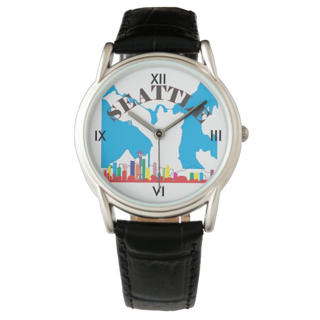 Seattle Horloge (Voorkant)