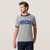Seattle houdt het vochtig t-shirt (Voorkant volledig)