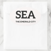 Seattle IATA Sticker 1 (Tas)