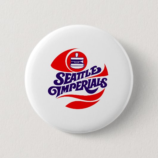 Seattle Imperials Ronde Button 5,7 Cm (Voorkant)