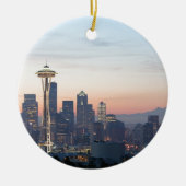 Seattle Keramisch Ornament (Voorkant)