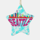 Seattle Keramisch Ornament (Rechts)