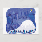 Seattle Landscape met Mount Rainier Briefkaart (Voorkant)