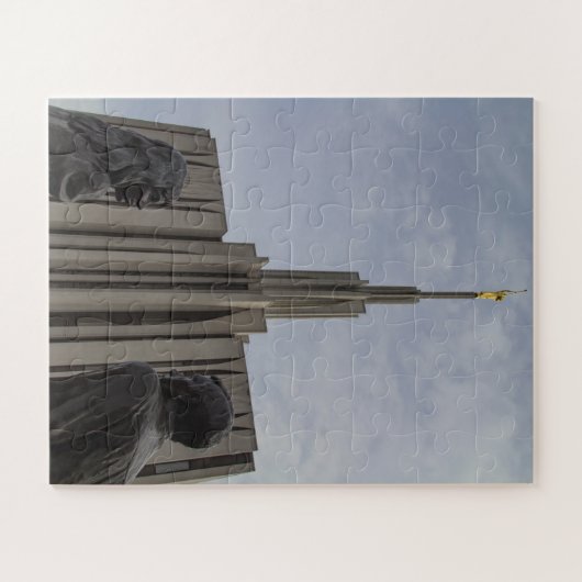 Seattle LDS Temple Legpuzzel (Horizontaal)