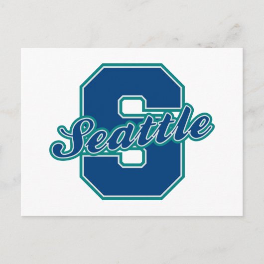 Seattle Letter Briefkaart (Voorkant)