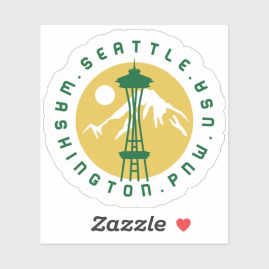 Seattle Logo Graphic Sticker (Vel)
