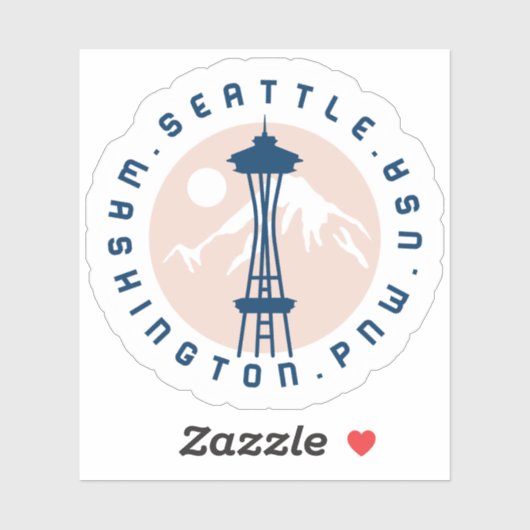 Seattle Logo Graphic Sticker (Vel)