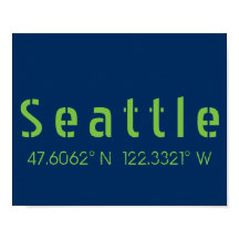 Seattle Longitude Latitude-teamkleuren