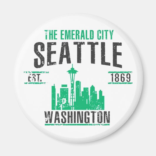 Seattle Magneet (Voorkant)