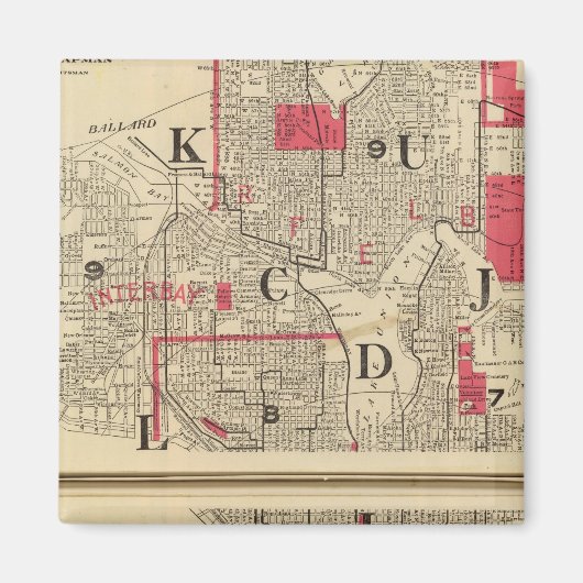 Seattle Magneet (Voorkant)