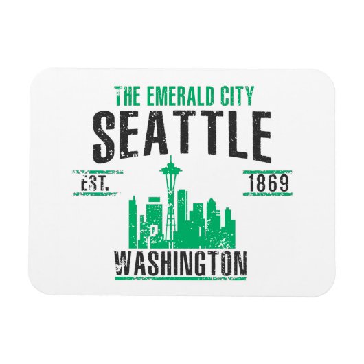 Seattle Magneet (Horizontaal)