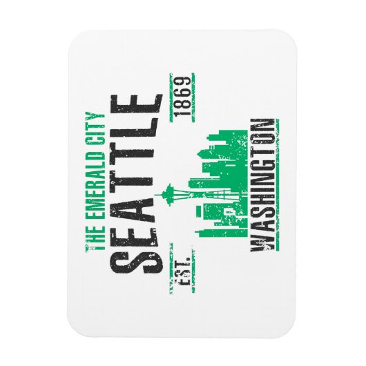 Seattle Magneet (Verticaal)