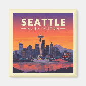 Seattle Magneet (Voorkant)