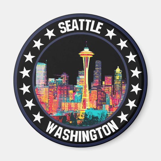 Seattle Magneet (Voorkant)