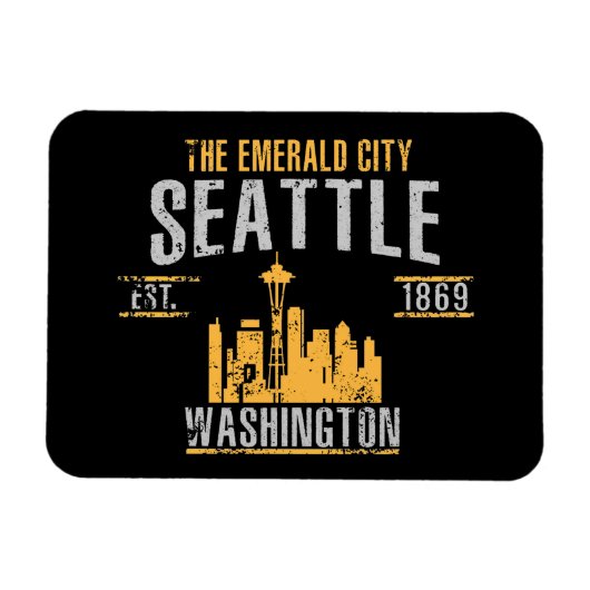 Seattle Magneet (Horizontaal)