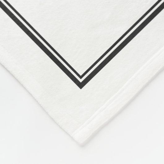 Seattle Map Fleece Deken (Hoek)