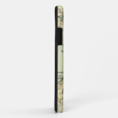  Seattle Map met locatieteller Case-Mate iPhone Case (Achterkant/rechts)