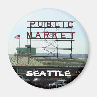 Seattle Markt Magnet
