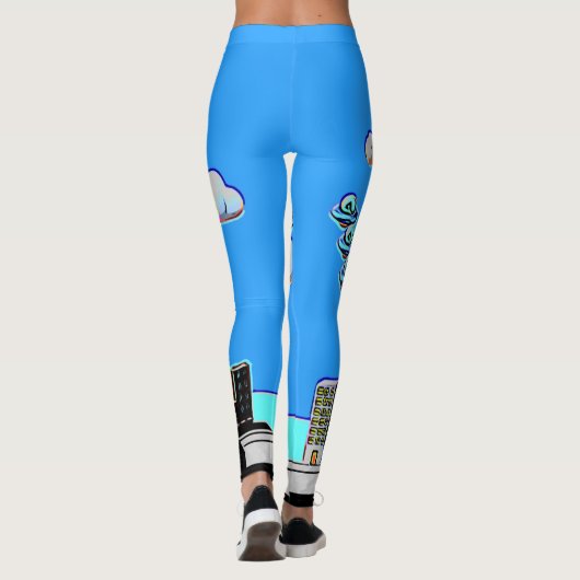 Seattle mayhem leggings (Achterkant)