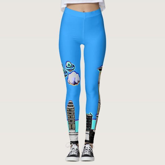 Seattle mayhem leggings (Voorkant)