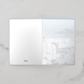 Seattle met foto's op de berg Rainier Folie Wenskaart (Buiten Laag)