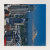 Seattle met foto's op de berg Rainier Legpuzzel (Horizontaal)