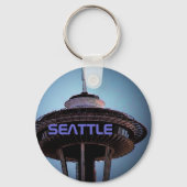 Seattle (Needle) Sleutelhanger - Gepersonaliseerd (Voorkant)