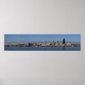 Seattle panorama poster (Voorkant)