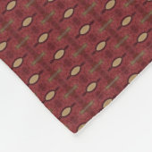 Seattle Pattern Fleece Blanket Deken (Hoek)