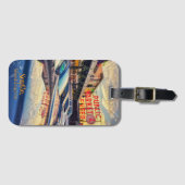 Seattle Pike Market at Sunset Bagagelabel (Voorkant (horizontaal))