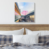 Seattle Pike Market Canvas Afdruk (Insitu (Slaapkamer))