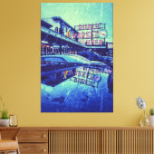 Seattle Pike Market Canvas Afdruk (Insitu (Woonkamer))