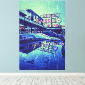 Seattle Pike Market Canvas Afdruk (Insitu (Houten vloer))