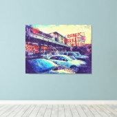 Seattle Pike Market Canvas Afdruk (Insitu (Houten vloer))