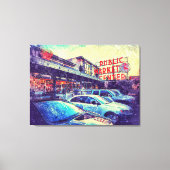 Seattle Pike Market Canvas Afdruk (Voorkant)
