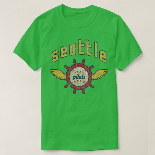 Seattle Pilots Baseball  TShirtTShirt T-shirt (Design voorkant)