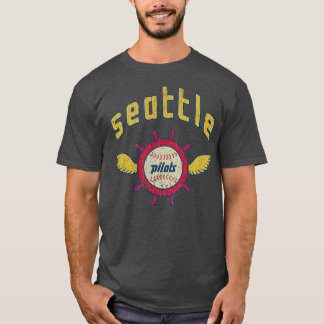 Seattle Pilots Baseball Vintage T-shirt