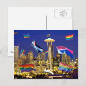 Seattle Pride Briefkaart (Voorkant / Achterkant)