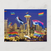 Seattle Pride Briefkaart (Voorkant)