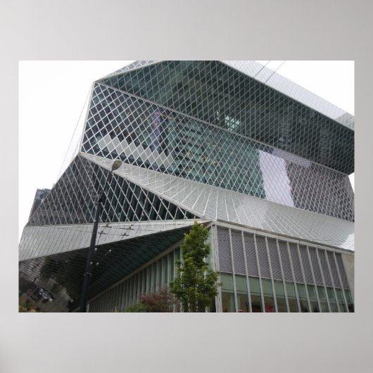 Seattle Public Library Poster (Voorkant)