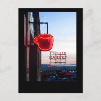 Seattle Public Market Briefkaart
