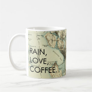  Seattle Rain Love Coffee Koffiemok
