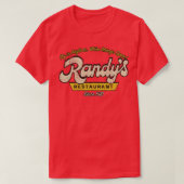 Seattle Randys Restaurant 1981 T-shirt (Design voorkant)
