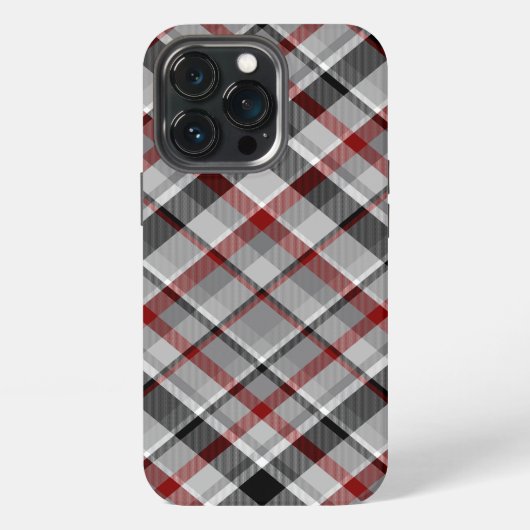 Seattle Regen Plaid iPhone Hoesje (Achterkant)