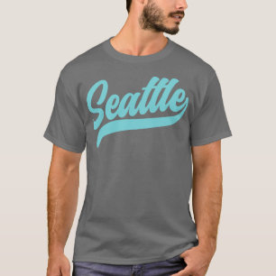 Seattle Retro Seattle Kraken T-shirt